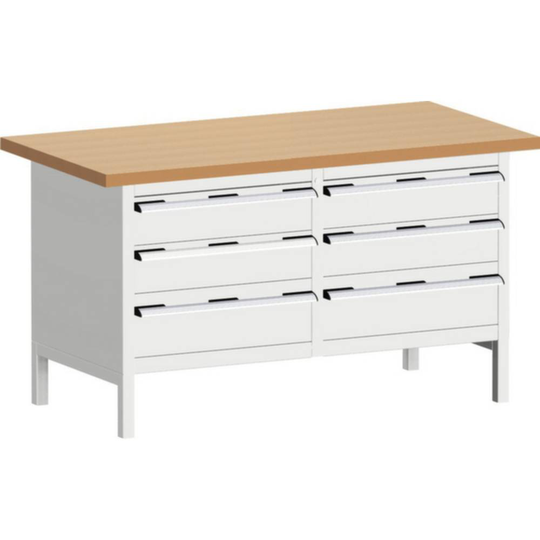 Bott 41002032.16V Låda arbetsbänk (B x H x D) 1500 x 840 x 750 mm