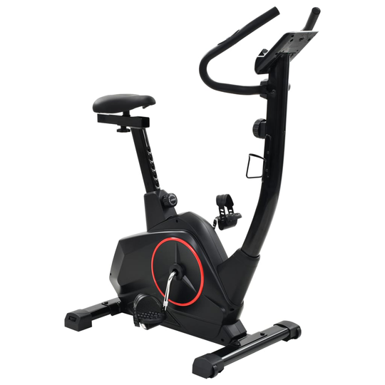 vidaXL Motionscykel magnetisk drift och pulsmätning XL