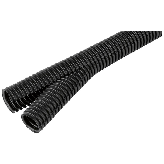 Fränkische Rohrwerke 38401100 Co-flex PP-UV 11 sw Korrugerat rör (value.1363853) Svart 11 mm 50 m