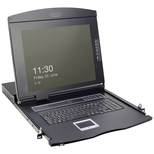 Digitus DS-72210-1US KVM-Konsol VGA 1280 x 1024 Pixel