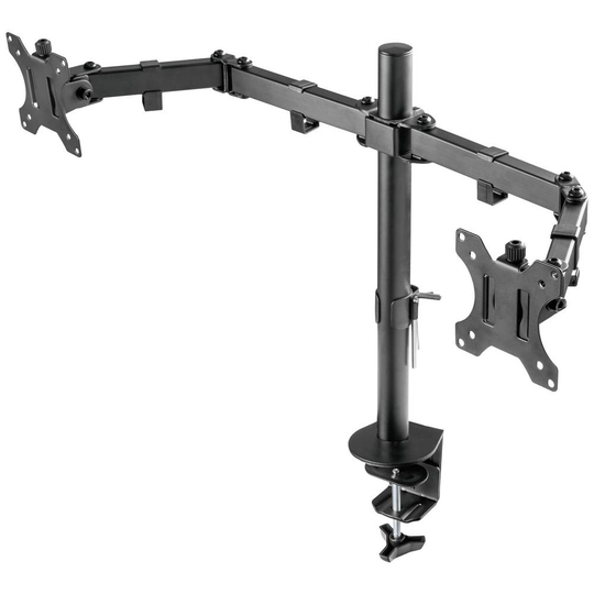 DELTACO GAMING GAM-040 Monitor bordsfäste 33,0 cm (13) - 81,3 cm (32) Vridbar, Tilt + Svängbar