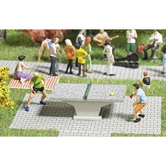 Busch Action-Set 7843 H0 Bordtennis