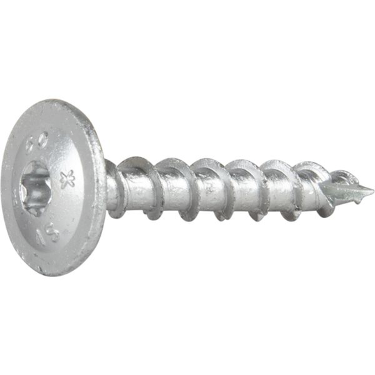 ESSVE 113131 Träskruv 8 mm Ø, WAF, CorrSeal 50 mm, 50-pack