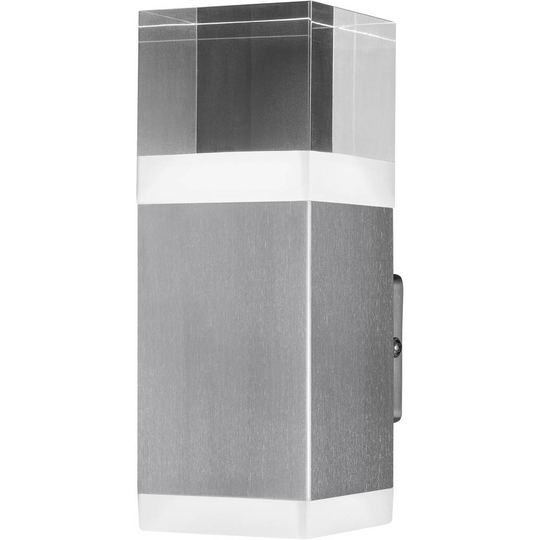 LEDVANCE Endura Style Cube 4058075474130 LED-utomhusväggbelysning 9.00 W EEK: beroende av ljuskälla Stål