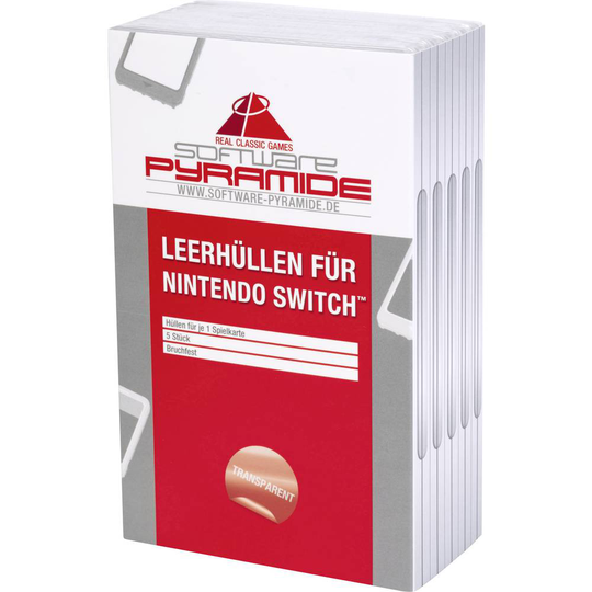 Förvaringsbox för spel Nintendo Switch Software Pyramide 31959