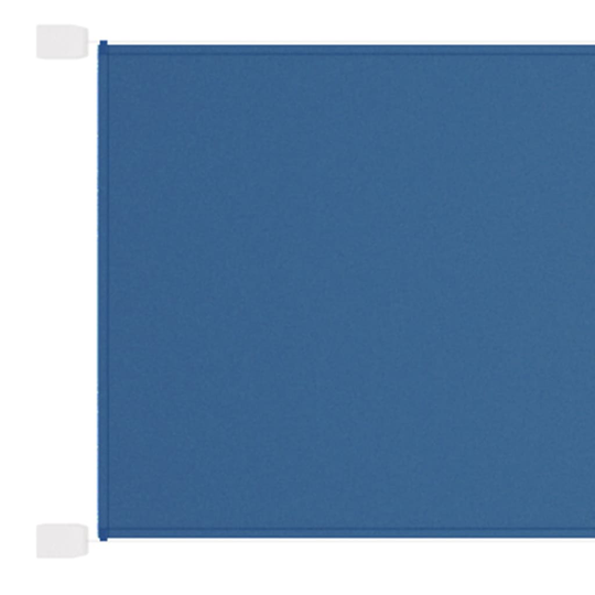 vidaXL Markis vertikal blå 180x270 cm oxfordtyg