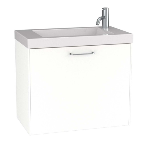 Ballingslöv Kommod Compact Helfront Med Låda 60 cm - Vit - målad