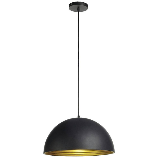 Pendellampa E27 40 W SLV FORCHINI M 40 155910 Svart