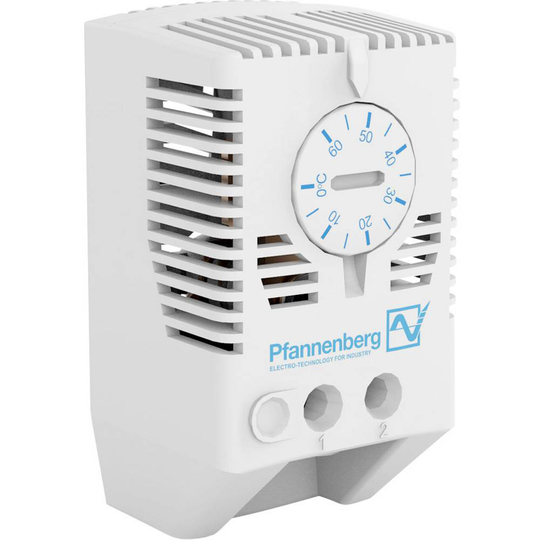 Termometer till kopplingsskåp FLZ 530 THERMOSTAT 0..+60°C Pfannenberg 240 V/AC 1 NO (L x B x H) 36 x 40 x 72 mm