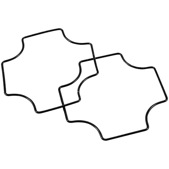 Hammond Electronics 1557BGASKET Tätning Silikon Svart 1 st