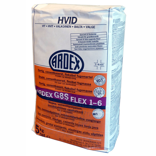 KAKELFOG G8S VIT 5KG | Beijerbygg Byggmaterial