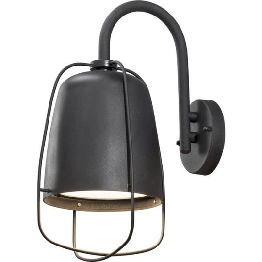 Konstsmide Perugia Väggarmatur E27, 60W, svart