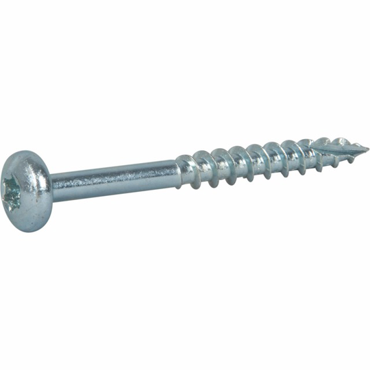 TRÄSKRUV 5,0X50 KULLRIG FZB 200ST | Beijerbygg Byggmaterial