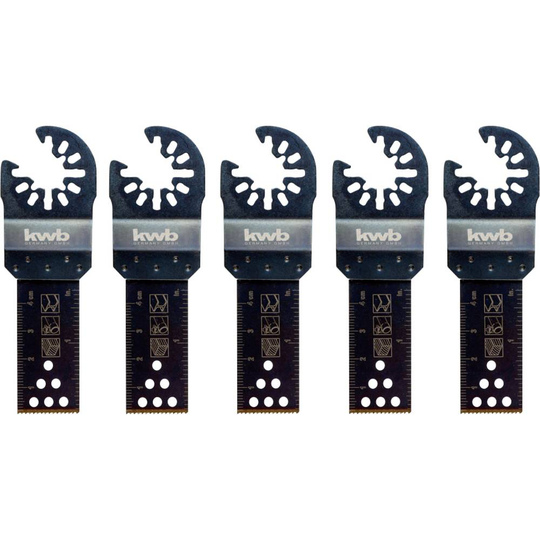 Insticksågbladsats Value Pack 5 delar 22 mm kwb 709253 1 set