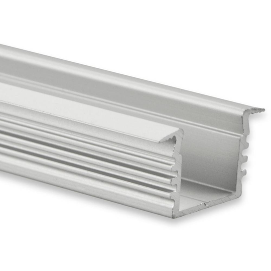 Inbyggnadsprofil Aluminium (L x B x H) 2000 x 23 x 13 mm Galaxy Profiles 8106032 8106032