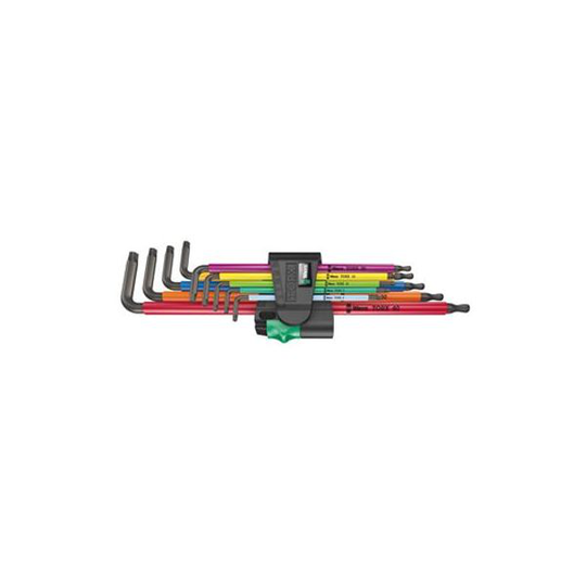 Wera 967/9 XL Multicolour HF Insexnyckelsats