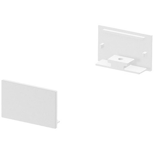 Ändlock Aluminium (L x B x H) 10 x 35 x 22 mm SLV GRAZIA 20 1000560
