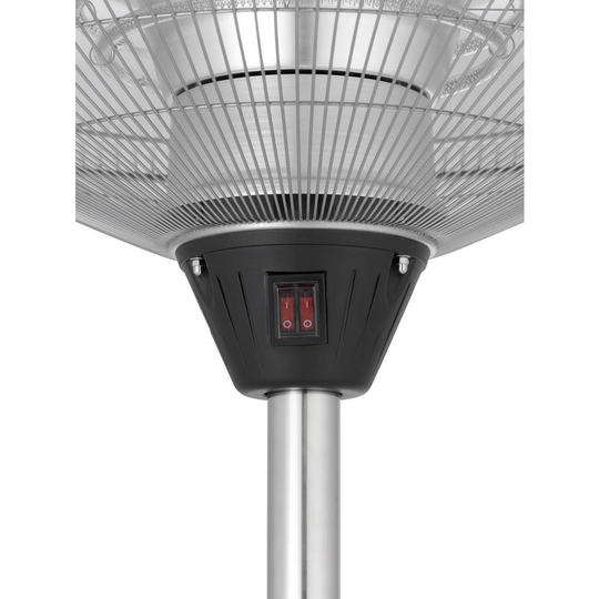 tepro Garten Millbury Terrassvärmare 2000 W Silver