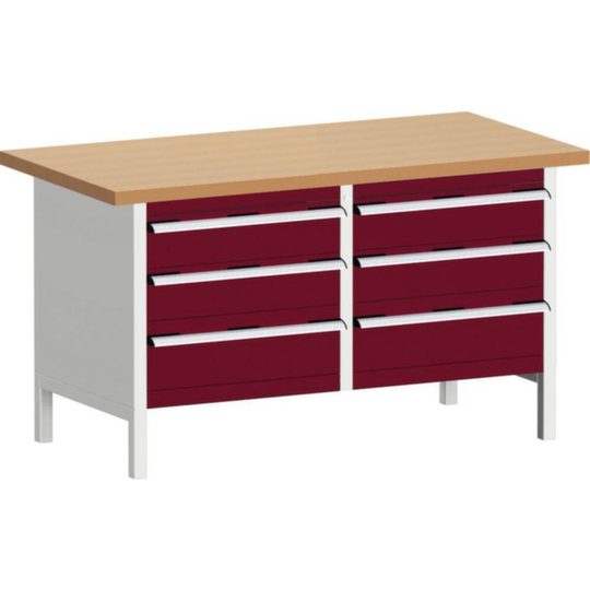 Bott 41002032.24V Låda arbetsbänk (B x H x D) 1500 x 840 x 750 mm