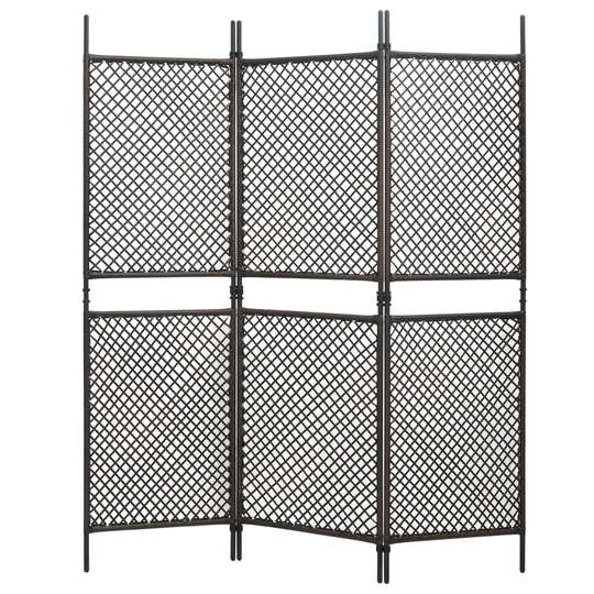 vidaXL Staketpanel konstrotting 1,8x2 m brun