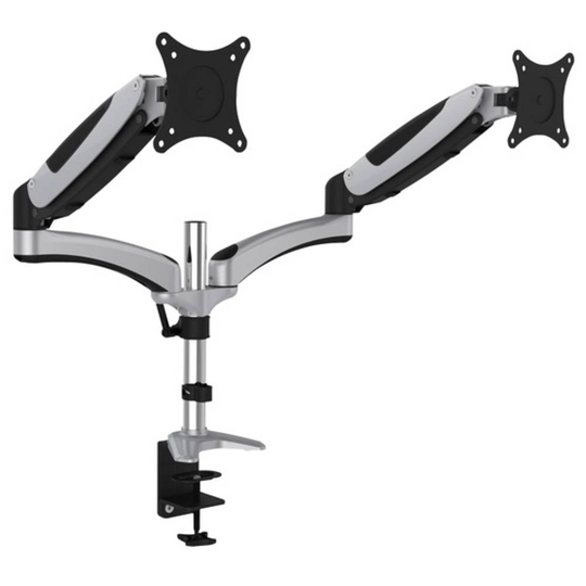 Digitus DA-90353 2x Monitor bordsfäste 25,4 cm (10) - 68,6 cm (27) Tiltbar, Svängbar, Roterbar