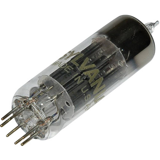 EZ 90 = 6 X 4 Elektronrör Dual likriktare 325 V 70 mA Antal poler: 7 Lampsockel: Miniatyr Innehåll 1 st