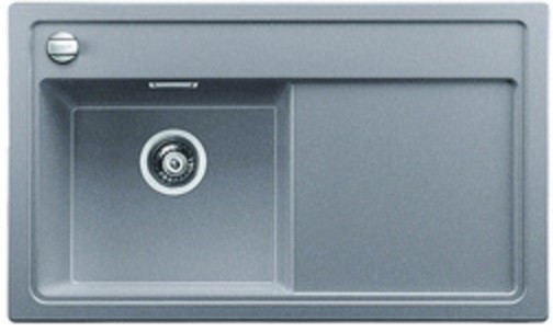 Blanco Planmonterad Diskbänk Zenar 45 S F Alumetallic Vänster