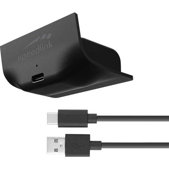 Laddningsstation för kontroller Xbox Series, Xbox One S, Xbox Series X SpeedLink PULSE X Play & Charge Kit