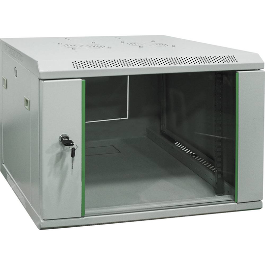 Renkforce RF-NC-110 19 väggskåp (B x H x D) 600 x 416.15 x 450 mm 7 U Grå (RAL 7035)