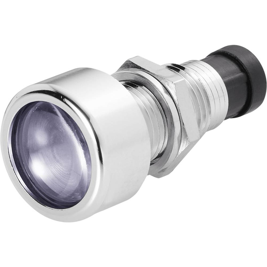 Signal Construct SML1089 SML1089 LED-sockel Metall Passar till LED 5 mm Skruvfäste