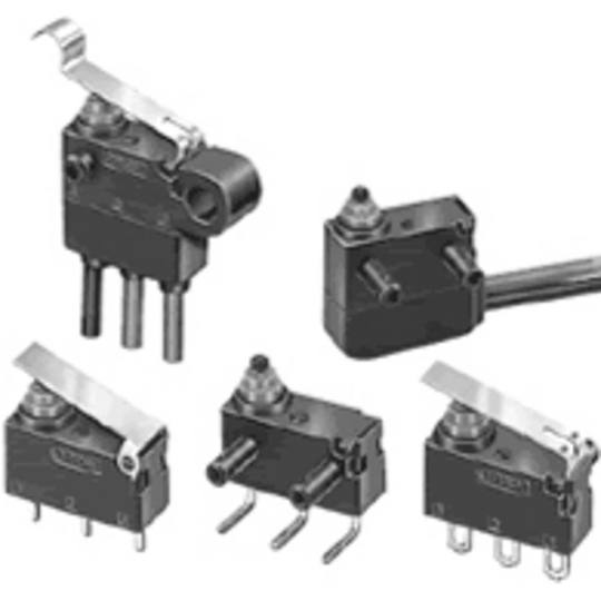 Omron Mikro-switch D2HW-BL201M 12 V/DC 2 A 1x På/(På) 1 st Bag