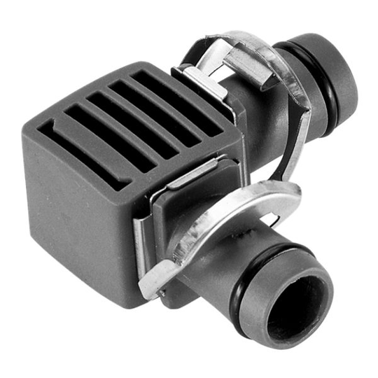Gardena Micro-Drip-System L-koppling 13 mm, 2-pack