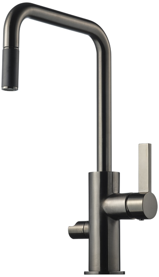 Tapwell Köksblandare ARM887 Borstad Black Chrome