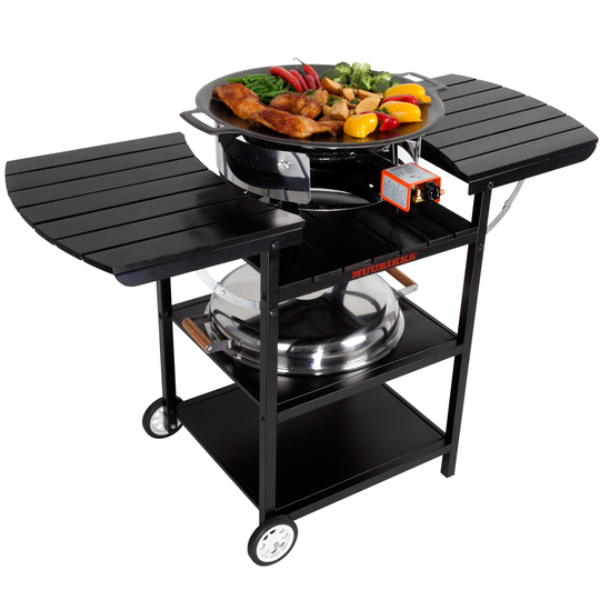 Muurikka Sommarkök Gasolgrill Svart