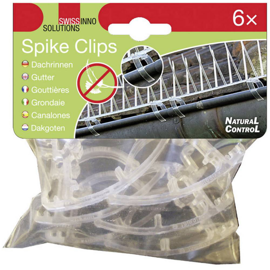 Monteringsclips Swissinno Spike-Clips 1 238 001K Passar till Swissinno Duv-spikar 6 st