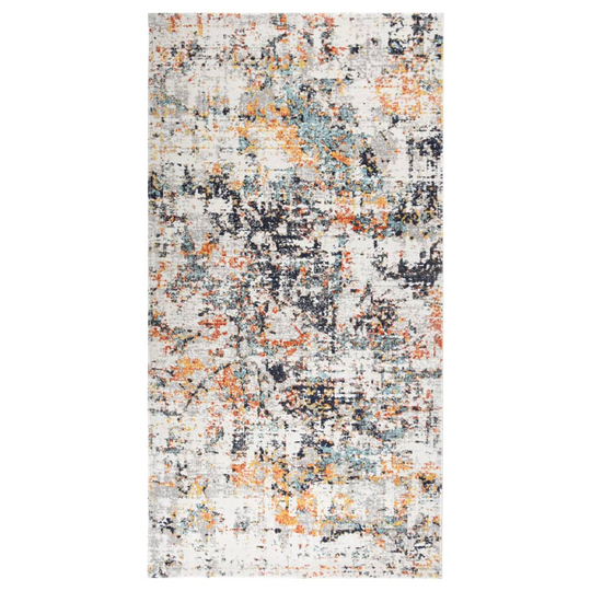 vidaXL Utomhusmatta plattvävd 80x150 cm flerfärgad