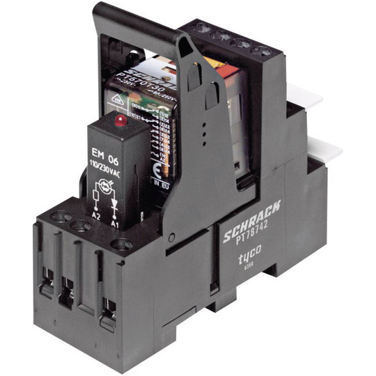 TE Connectivity 1415535-9 PT5L7LC4 Relämodul 1 st Nominell spänning: 24 V/DC Växelström (max): 6 A 4 switch