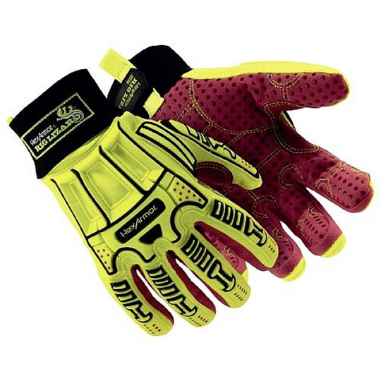 Konstläder Skärskyddshandskar Storlek (handskar): 9 HexArmor Rig Lizard 6068109 1 par