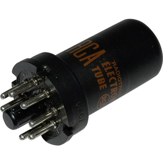 6 A C 7 Elektronrör Pentod 300 V 10 mA Antal poler: 8 Lampsockel: Oktal Innehåll 1 st