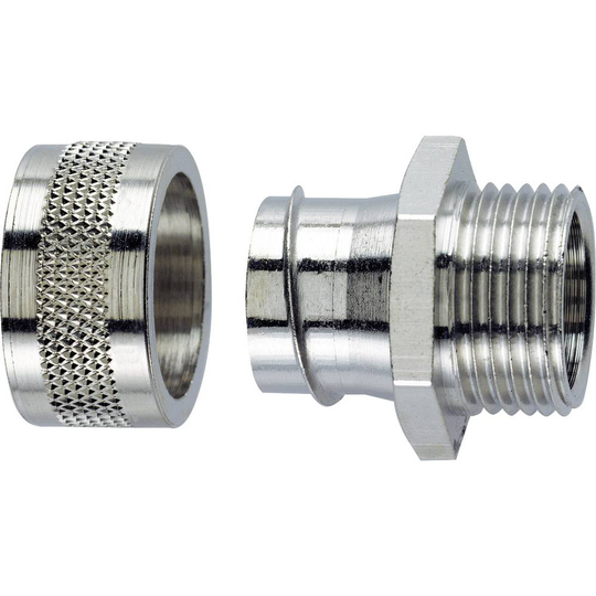 LAPP 55502041 SILVYN® LGF-2-M 32X1.5 Korrugerat rör (value.1363853) Silver M32 28.10 mm Rak 1 st
