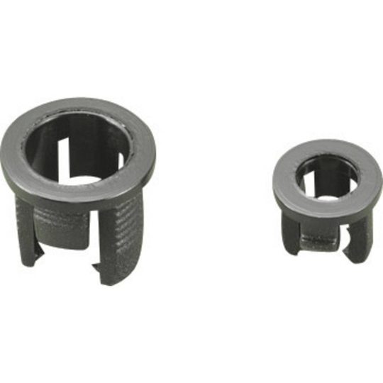TRU COMPONENTS 1593486 TC-PCL-3H203 LED-sockel Polyamid 6.6 Passar till LED 3 mm SnapIn