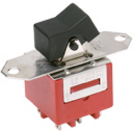 C & K Switches 9221J3Z4QD3 Vippströmbrytare 125 V/AC, 30 V/DC 10.00 A 2x På/På 1 st Bulk