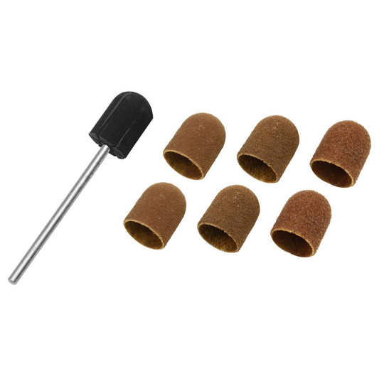 Sliphylsset 6-delars Ø 10 mm med hållare Donau Elektronik 1628 Diameter 10 mm N/A