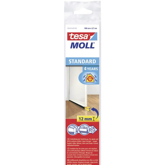 tesa STANDARD 05433-00101-00 Dörrtätningsskena tesamoll® Brun (L x B) 1 m x 40 mm 1 st
