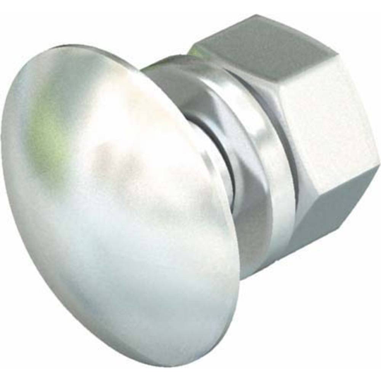 OBO Bettermann FRS 12x25 A4 6406785 Flat rund skruv 12 mm 25 mm Ickerostande stål 25 st