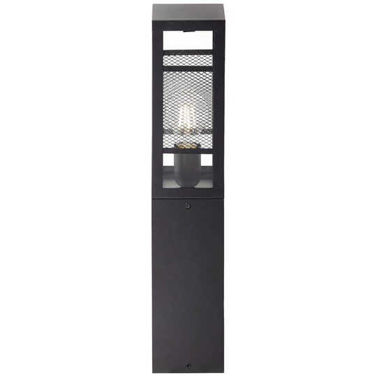 Utomhusmarkbelysning E27 Brilliant Getta 96410/06 Svart