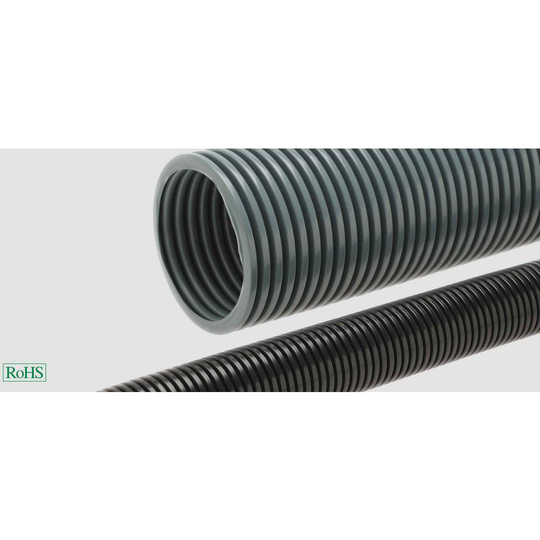 Helukabel 920379 Jumbo-PA12 Korrugerat rör (value.1363853) Grå 91.00 mm 10 m