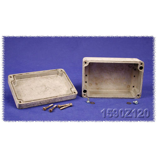 Hammond Electronics 1590Z164G Tätning Silikon Svart 2 st