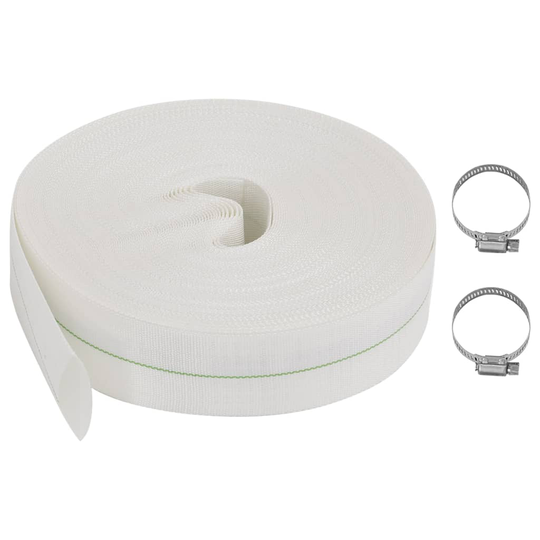 vidaXL Platt slang 25 m 1,5" PE