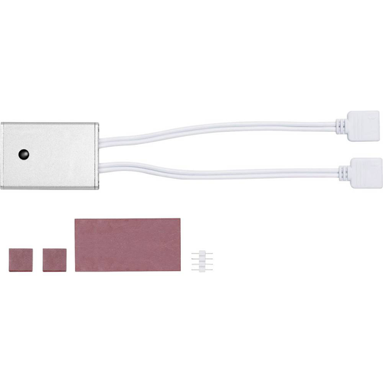 Skymningssensor 60 W (max) 12 V (max.) 12 V Plast (B x H x D) 4.3 x 0.85 x 3 cm Paulmann YourLED Twilight 70915